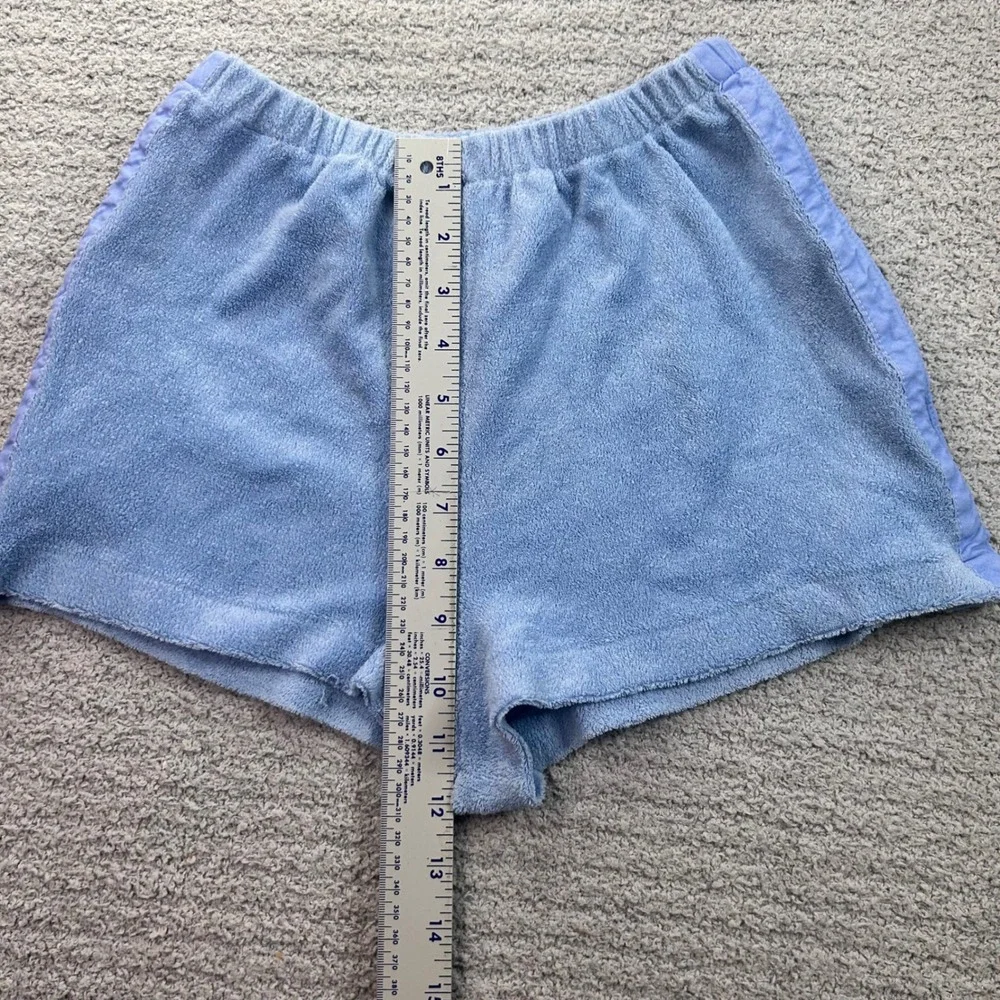 Bronson of California Terry Cloth Shorts Blue Vintage 70s 80s Sport retro